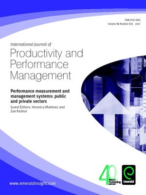 cover image of International Journal of Productivity and Performance Management, Volume 56, Issue 5 & 6